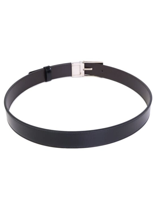 Gucci Square Buckle Leather Belt